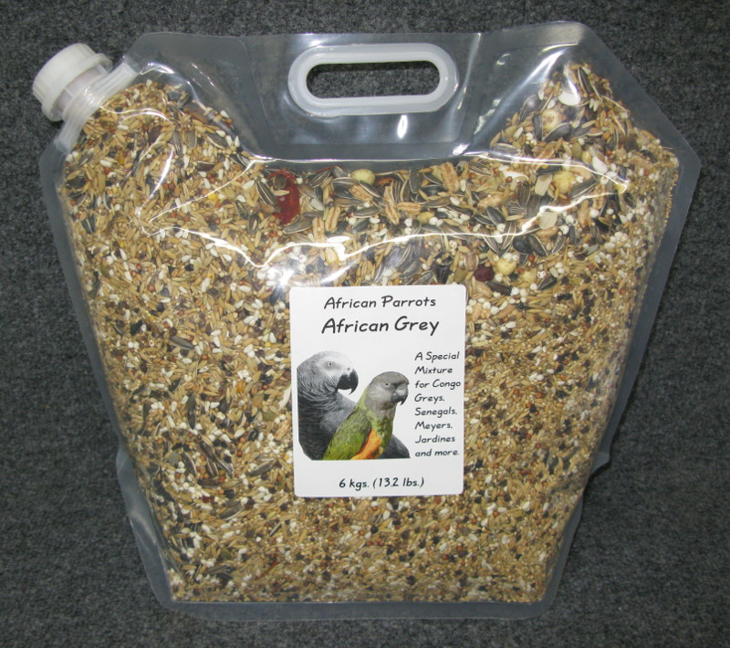 Penn Seed African Parrot, 6 kg (13.2 lbs) Pour Spout Bag